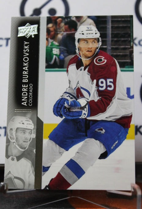 2021-22 UPPER DECK ANDRE BURAKOVSKY # 296 COLORADO AVALANCHE  NHL HOCKEY TRADING CARD