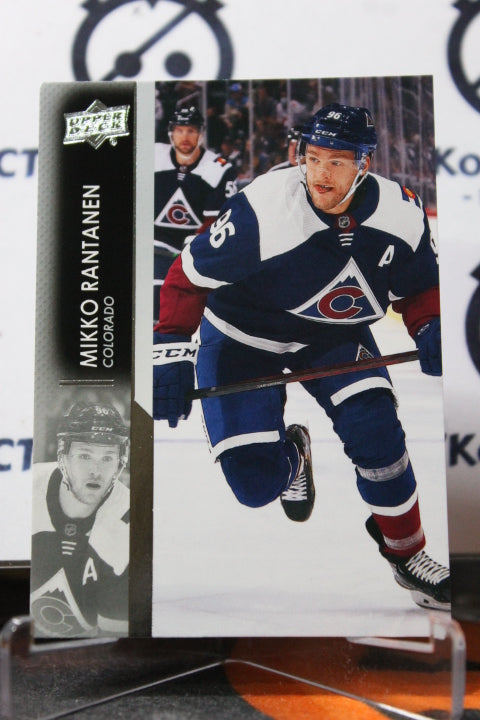 2021-22 UPPER DECK MIKKO RANTANEN # 300 COLORADO AVALANCHE  NHL HOCKEY TRADING CARD