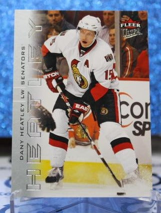 DANY HEATLEY # 103 FLEER ULTRA 2009-10 OTTAWA SENATORS NHL HOCKEY TRADING CARD