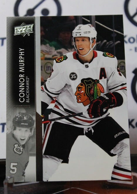 2021-22 UPPER DECK CONNOR MURPHY # 293 CHICAGO BLACKHAWKS NHL HOCKEY TRADING CARD