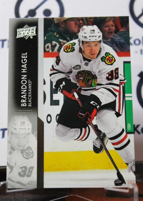 2021-22 UPPER DECK BRANDON HAGEL # 291 CHICAGO BLACKHAWKS NHL HOCKEY TRADING CARD