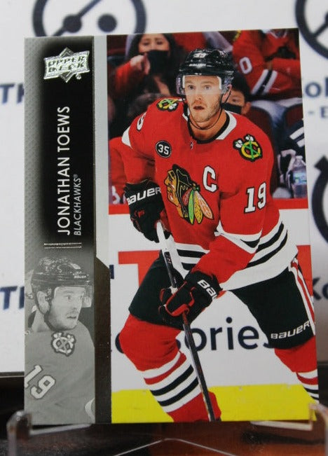 2021-22 UPPER DECK JONATHAN TOEWS # 294 CHICAGO BLACKHAWKS NHL HOCKEY TRADING CARD