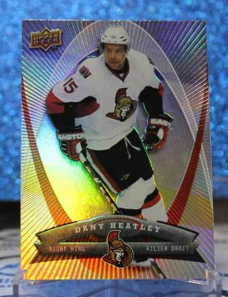 DANY HEATLEY # 33 McDONALD'S  UPPER DECK 2008-09 OTTAWA SENATORS NHL HOCKEY TRADING CARD