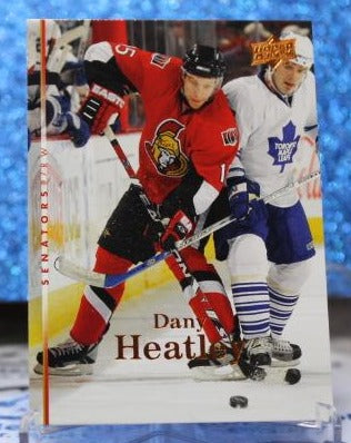 DANY HEATLEY # 391 UPPER DECK 2007-08 OTTAWA SENATORS NHL HOCKEY TRADING CARD