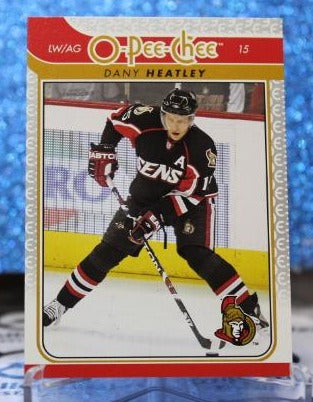 DANY HEATLEY # 356 O-PEE CHEE 2009-10 OTTAWA SENATORS NHL HOCKEY TRADING CARD