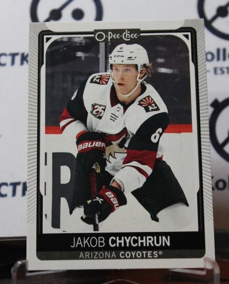 2021-22 O-PEE-CHEE JAKOB CHYCHRUN # 156 ARIZONA COYOTES NHL HOCKEY CARD