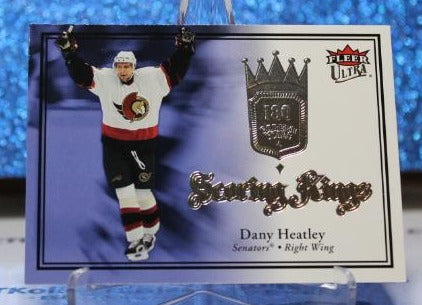 DANY HEATLEY # SK2 SCORING KINGS FLEER ULTRA 2007-08 OTTAWA SENATORS NHL HOCKEY TRADING CARD