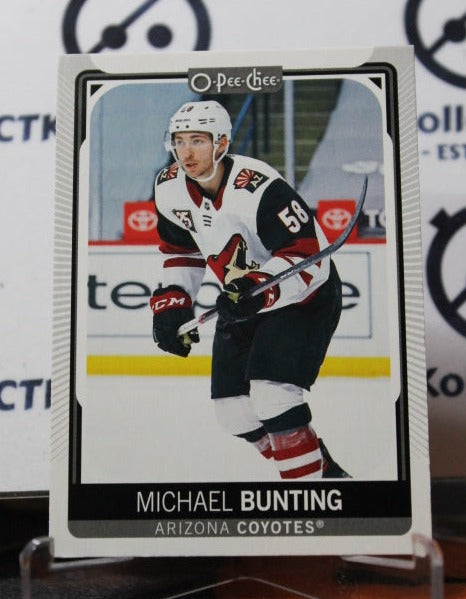 2021-22 O-PEE-CHEE MICHAEL BUNTING # 60 ARIZONA COYOTES NHL HOCKEY CARD