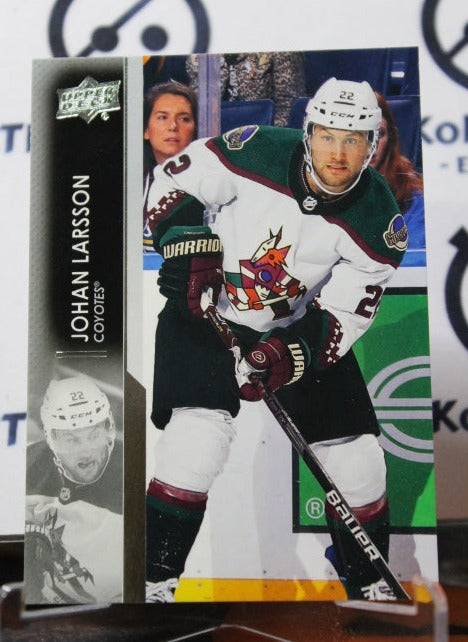 2021-22 UPPER DECK JOHAN LARSSON  # 261 ARIZONA COYOTES NHL HOCKEY CARD