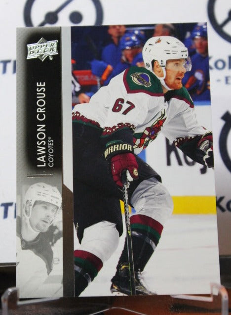 2021-22 UPPER DECK LAWSON CROUSE  # 257 ARIZONA COYOTES NHL HOCKEY CARD