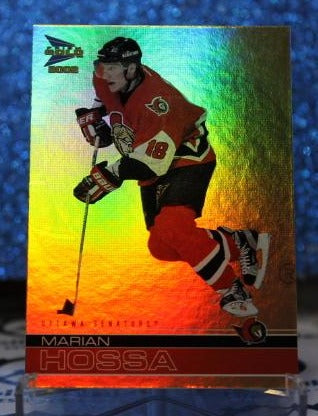 MARIAN HOSSA # 26 McDONALD'S PACIFIC 2001-02 OTTAWA SENATORS NHL HOCKEY TRADING CARD