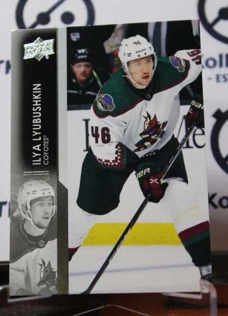 2021-22 UPPER DECK  ILYA LYUBUSHKIN  # 262 ARIZONA COYOTES NHL HOCKEY CARD