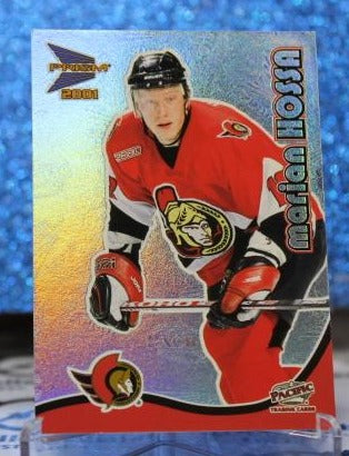 MARIAN HOSSA # 23 McDONALD'S PACIFIC 2000-01 OTTAWA SENATORS NHL HOCKEY TRADING CARD