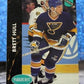 BRETT HULL # 219 PRO SET PARKHURST 1991-92  ST. LOUIS BLUES NHL HOCKEY TRADING CARD