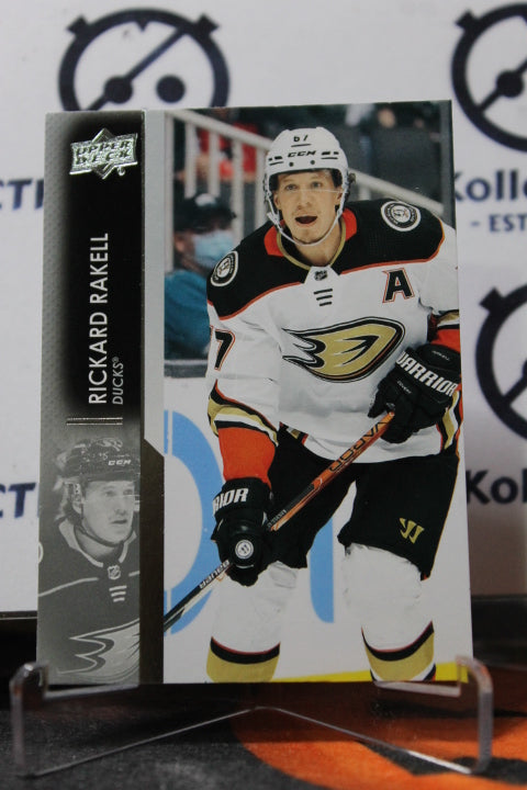 2021-22 UPPER DECK RICKARD RAKELL # 254 ANAHEIM DUCKS NHL HOCKEY CARD