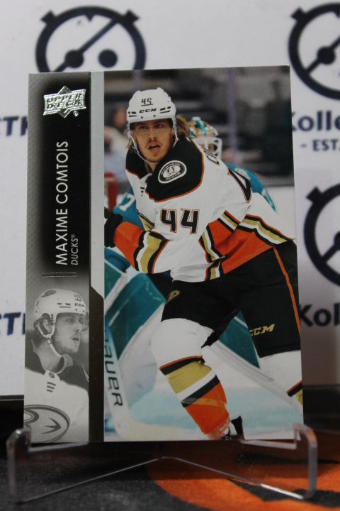 2021-22 UPPER DECK MAXIME COMTOIS # 251 ANAHEIM DUCKS NHL HOCKEY CARD