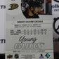 2021-22 UPPER DECK BENOIT-OLIVIER GROULX # 612 YOUNG GUNS ROOKIE ANAHEIM DUCKS NHL HOCKEY CARD