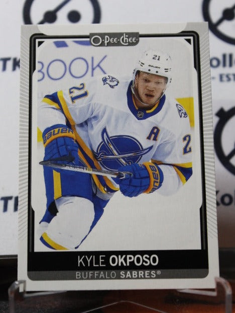 2021-22 O-PEE CHEE KYLE OKPOSO # 455  BUFFALO SABRES NHL HOCKEY TRADING CARD