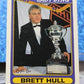 BRETT HULL # 513 O-PEE CHEE 1990-91  ST. LOUIS BLUES NHL HOCKEY TRADING CARD