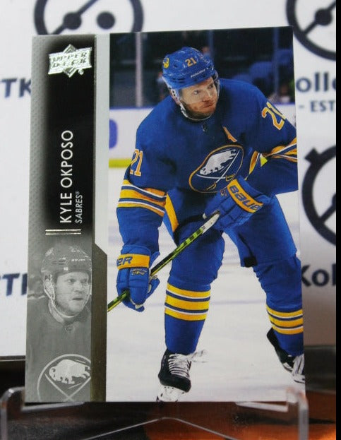 2021-22 UPPER DECK KYLE OKPOSO # 274  BUFFALO SABRES NHL HOCKEY TRADING CARD