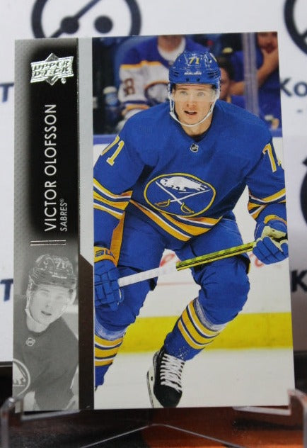 2021-22 UPPER DECK VICTOR OLOFSSON # 273  BUFFALO SABRES NHL HOCKEY TRADING CARD