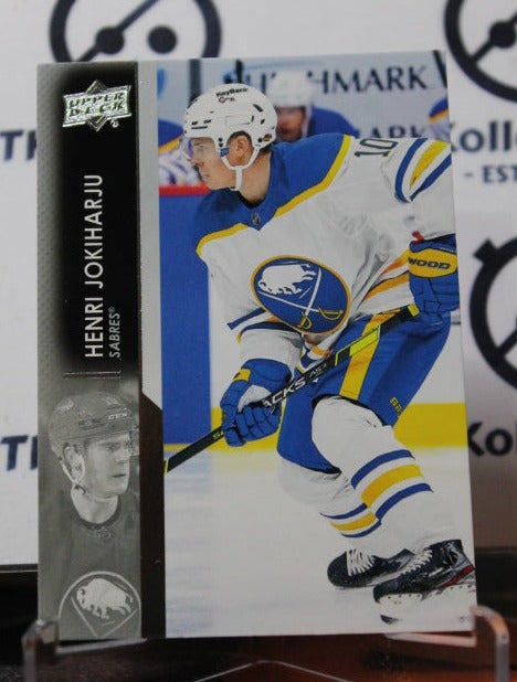 2021-22 UPPER DECK HENRI JOKIHARJU # 270  BUFFALO SABRES NHL HOCKEY TRADING CARD