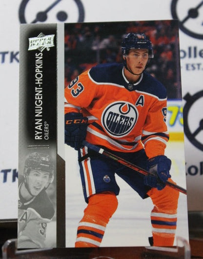 2021-22 UPPER DECK RYAN NUGENT-HOPKINS # 323  EDMONTON OILERS HOCKEY CARD