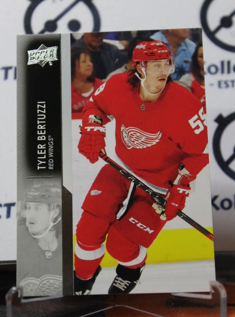 2021-22 UPPER DECK TYLER BERTUZZI # 313 DETROIT RED WINGS NHL HOCKEY TRADING CARD