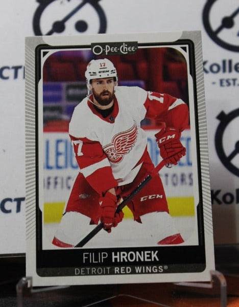 2021-22  O-PEE-CHEE FILIP HRONEK # 216 DETROIT RED WINGS NHL HOCKEY TRADING CARD