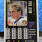 BRETT HULL # 35 SUMMIT PINNACLE 1996-97 ST. LOUIS BLUES NHL HOCKEY TRADING CARD