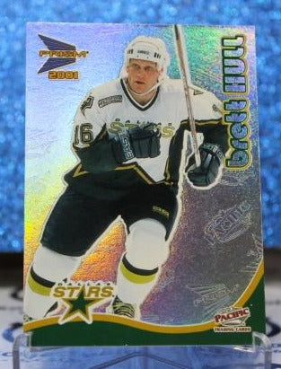 BRETT HULL # 11 PACIFIC McDONALD'S  2000-01 DALLAS STARS NHL HOCKEY TRADING CARD