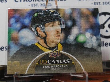 2021-22 UPPER DECK BRAD MARCHAND # C126 UD CANVAS BOSTON BRUINS HOCKEY CARD