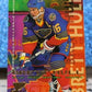 1994-95 FLEER BRETT HULL # 187  ST. LOUIS BLUES NHL HOCKEY TRADING CARD