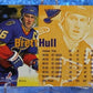 1994-95 FLEER BRETT HULL # 187  ST. LOUIS BLUES NHL HOCKEY TRADING CARD