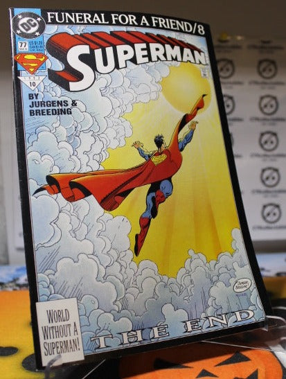 SUPERMAN # 77  DC FUNERAL FOR A FRIEND / 8 THE END COMIC BOOK 1993