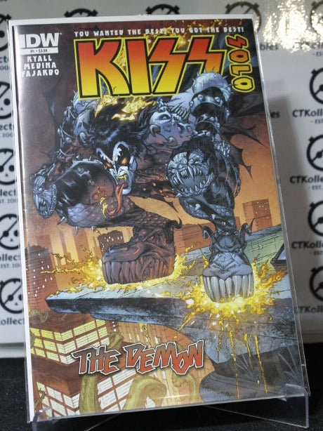 KISS SOLO # 1 THE DEMON NM IDW COMIC BOOK 2013