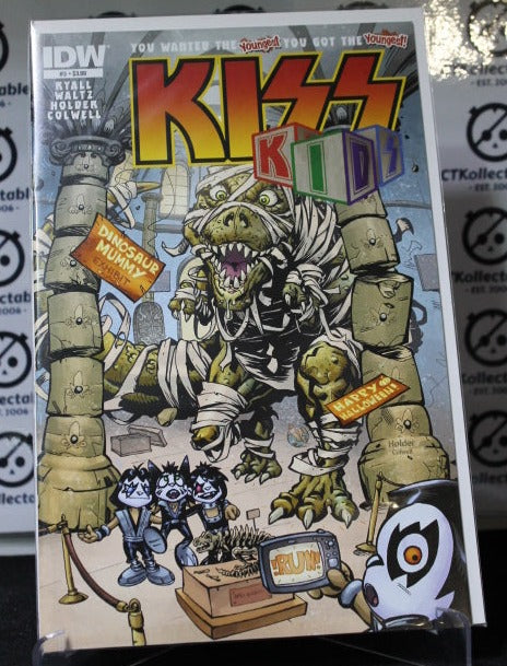 KISS KIDS # 3 DINOSAUR MUMMY YOU WANTED THE YOUNGEST! NM IDW COMIC BOOK 2013