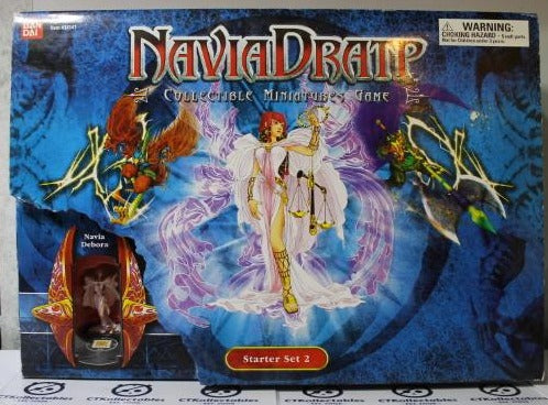 NAVIA DRATP COLLECTIBLE MINIATURES GAME STARTER SET 2 UNOPENED BOX BY BANDAI 2004