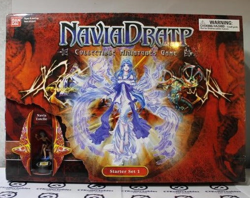 NAVIA DRATP COLLECTIBLE MINIATURES GAME STARTER SET 1 UNOPENED BOX BY BANDAI 2004