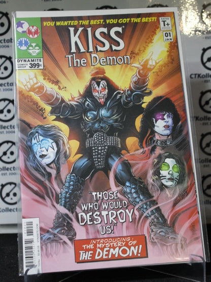 KISS THE DEMON # 1  VARIANT MANDRAKE HOMAGE  COVER 1ST ISSUE DYNAMITE COMIC BOOK  2017