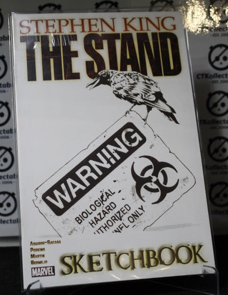 STEPHEN KING THE STAND # 1 SKETCHBOOK MARVEL HORROR COMIC BOOK 2008