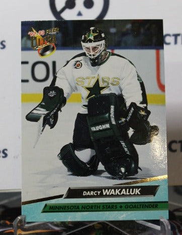 1992-93 FLEER ULTRA DARCY WAKALUK  # 99  MINNESOTA NORTH STARS NHL HOCKEY TRADING CARD