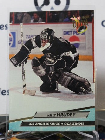 1992-93 FLEER ULTRA KELLY HRUDEY  # 84  LOS ANGELES KINGS NHL HOCKEY TRADING CARD