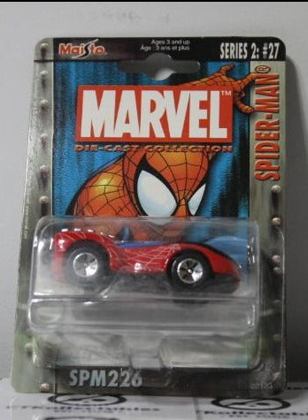 SPIDER-MAN # 27 MAISTO SPM226 1:64 DIE CAST COLLECTION MARVEL COMICS 2003