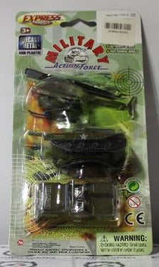 EXPRESS WHEELS MILITARY ACTION FORCE FACTORY SEALED DIE CAST & PLASTIC TOYS VEHICLES