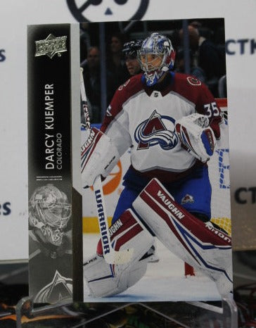 2021-22 UPPER DECK DARCY KUEMPER # 547  HOCKEY GOALTENDER COLORADO AVALANCHE CARD