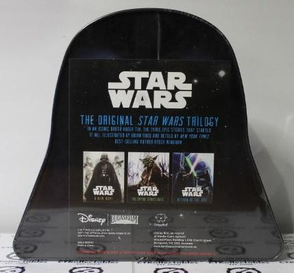 DARTH VADER STAR WARS COLLECTOR'S TIN THE ORIGINAL STAR WARS TRILOGY BOOKS THREE EPIC STORIES 2015