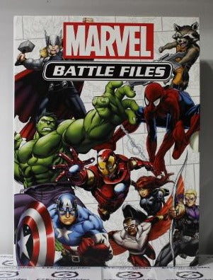 MARVEL BATTLE FILES 5 BOOK BOX SET HEROIC, IRONMAN, THE AVENGERS, SPIDER-MAN, MEGA. NM / VF (HARDCOVER) 2015