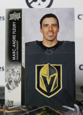 2021-22 UPPER DECK MARC-ANDRE FLEURY # 678  NHL GOLDEN KNIGHTS HOCKEY CARD