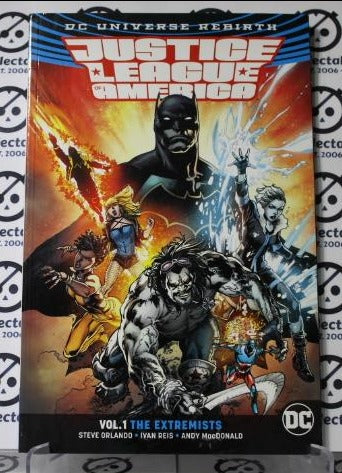 JUSTICE LEAGUE OF AMERICA VOL.1 THE EXTREMISTS GRAPHIC NOVEL TRADEBACK DC COMICS NM 2017